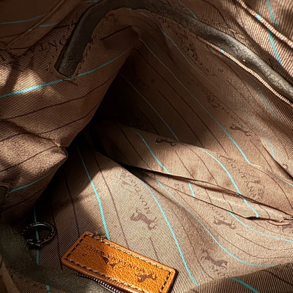 Montana West Brown Fringe Crossbody with Turquoise Accents - Picture 10 of 10